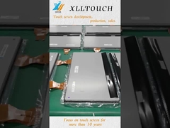 写し出された容量性タッチ パネル