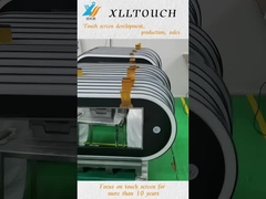 写し出された容量性タッチ パネル