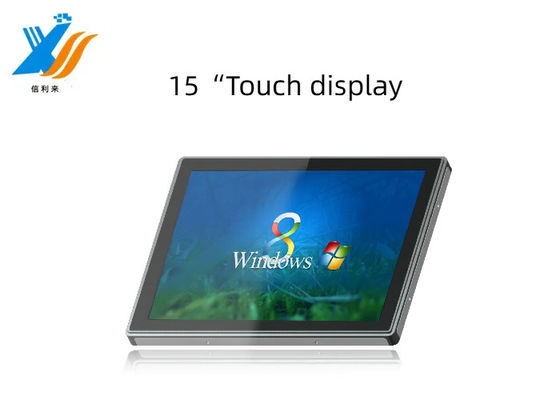 15 インチ 産業タッチモニター 触覚ディスプレイ アンドロイド ビューイングアングル 178° OEM