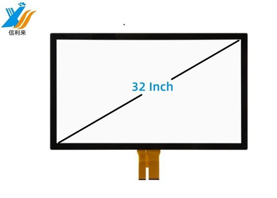 32インチ10点投影容量GGタッチスクリーン パネルとCOB接続 商業用医療誘導用のAnti-UV AR AG AFをカスタマイズできます