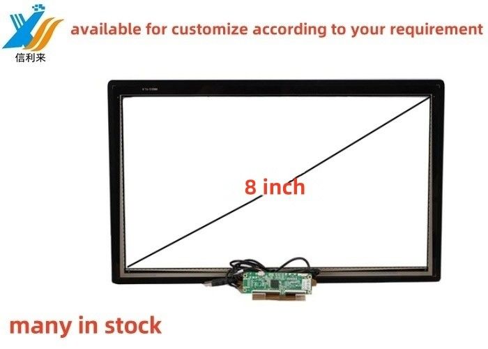 8インチマルチタッチプロジェクテッドUSB容量型 (PCAP) GG GFF ITOタッチスクリーンパネル Tft LCDディスプレイ LEDモニター カスタマイズされたAR AG AF 抗UV防水 油性 手袋ペン タッチタブレット pc教育ゲーム